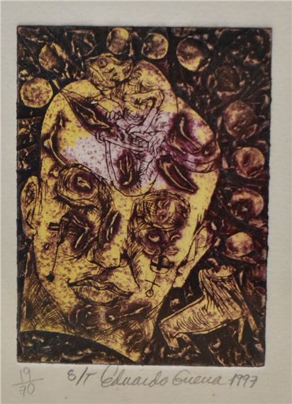 two limited edition abstract engravings - Eduardo Guerra Hernández