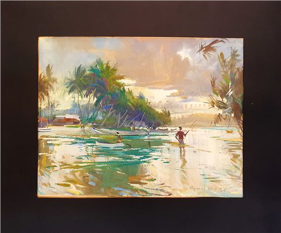Tahitian Lagoon - Guy Huze