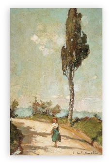 Mugello. Strada detta l'arrabbiata presso Scarperia - Guido Somelli