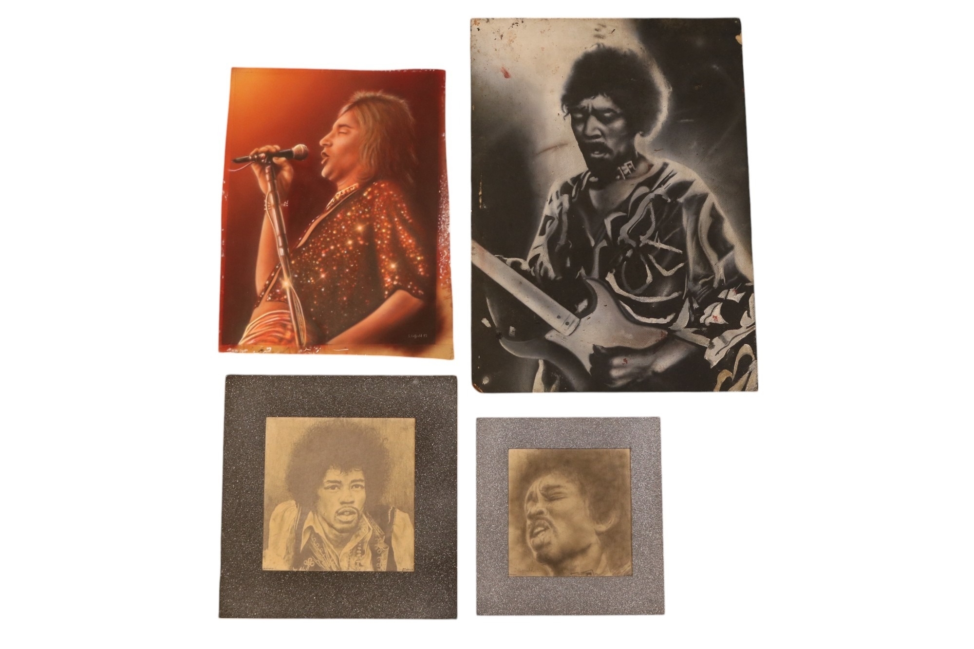 Stuart Coffield | Original Work of Art to include Jimi Hendrix and Rod ...