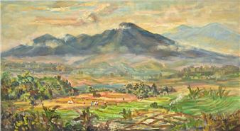 Indonesian landscape - S. Djuprijany