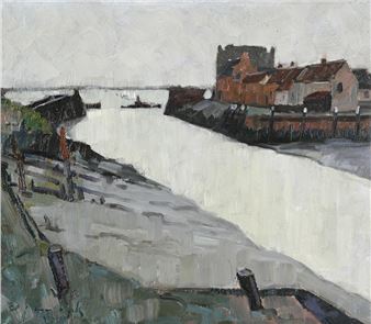 'Port of Veere' - Alphonsus Josephus van Dijk