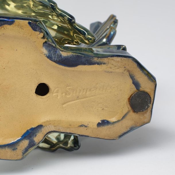 Artwork by Albert Schneider, for Société Anonyme des Produits Céramiques de RAMBERVILLERS, Made of stoneware