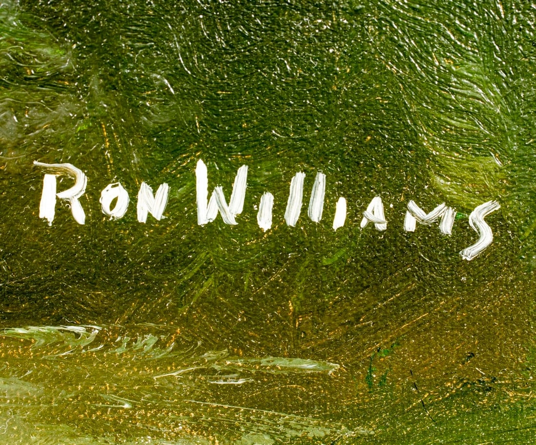 Ron Williams | Forest Stream Landscape | MutualArt