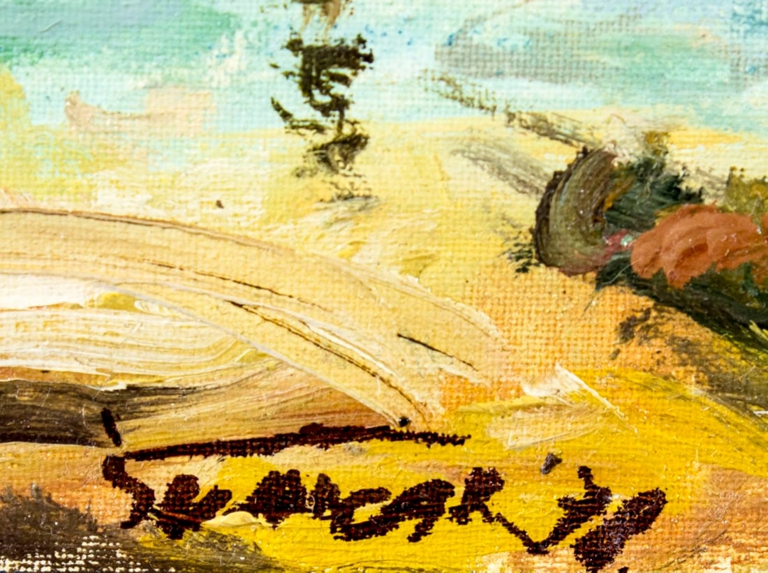 Artwork by Zdenek Suancar, Zdenek Suancar (Czech,20C) oil painting, Made of oil on canvas