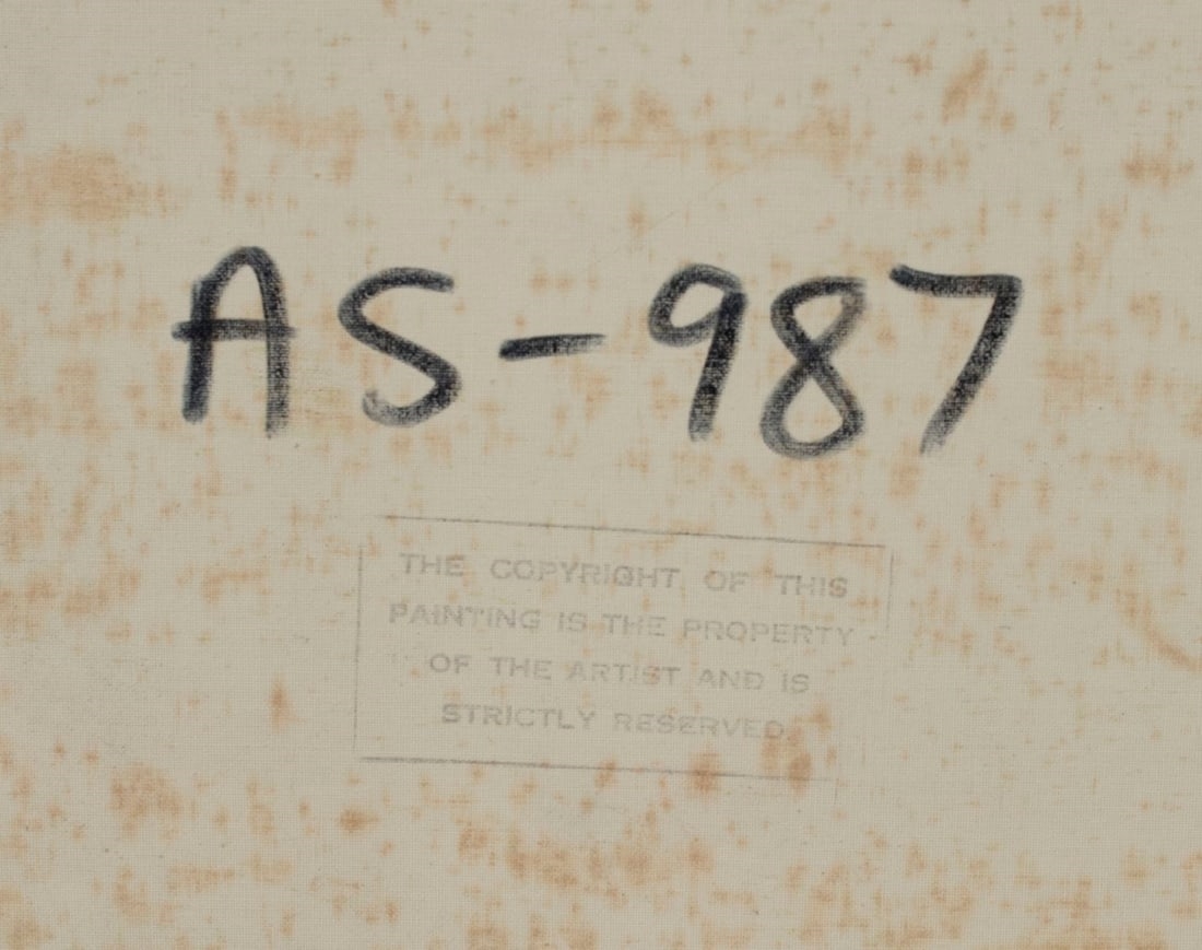 Artwork by Zdenek Suancar, Zdenek Suancar (Czech,20C) oil painting, Made of oil on canvas