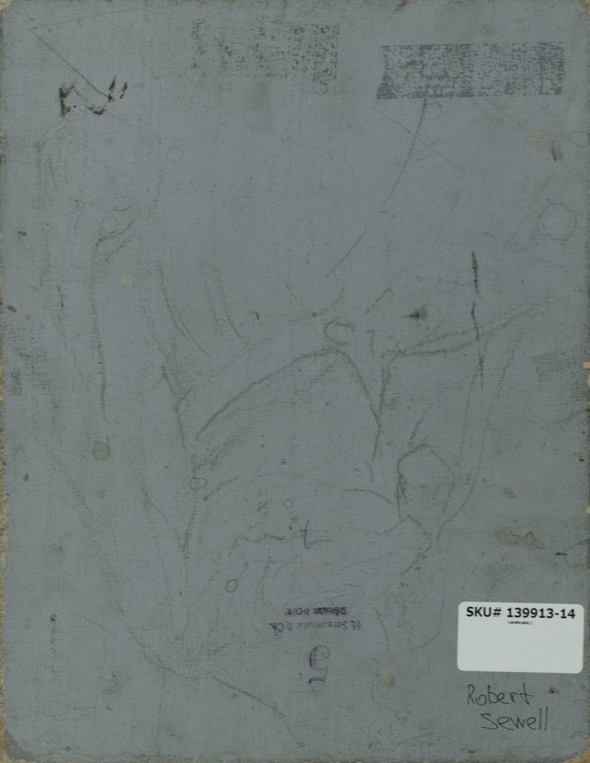 Artwork by Robert van Vorst Sewell, Castle Landscape, Made of oil on board