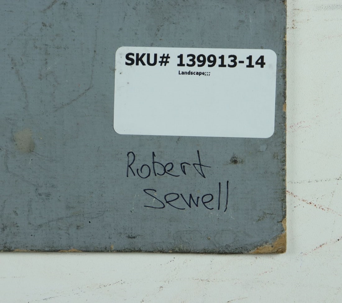 Artwork by Robert van Vorst Sewell, Castle Landscape, Made of oil on board