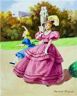 Raimond Frances (US,France,20C) oil painting - Raimond Frances