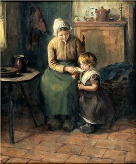 Motherly Love - Bernard Jean Corneille Pothast