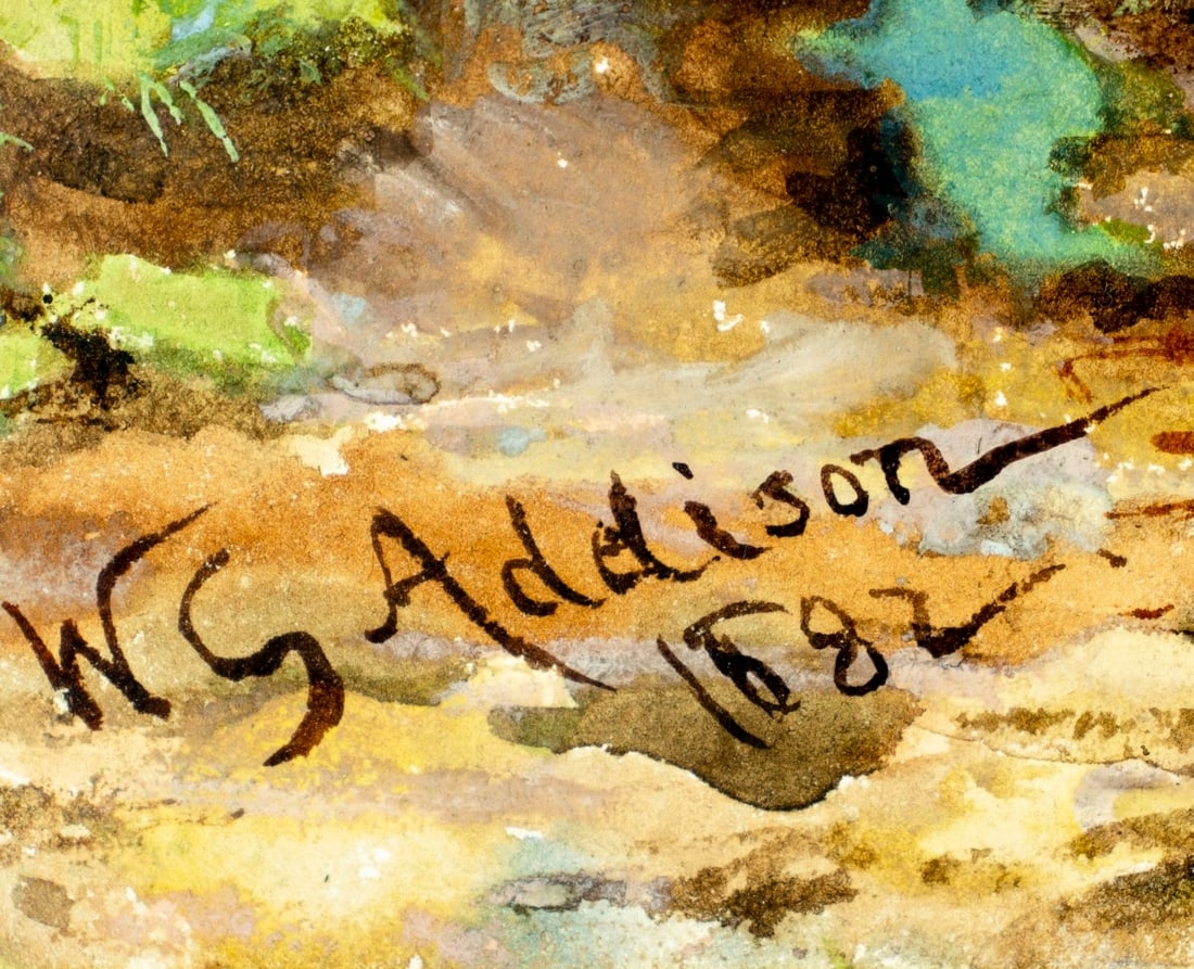 William Grylls Addison | Landscape with Hunters | MutualArt