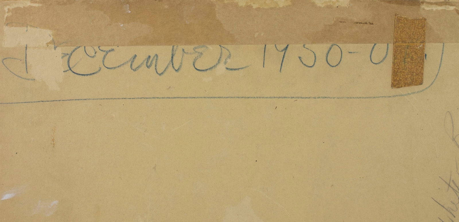 Artwork by Robert Doares, Mountain Lion in Pursuit, Made of oil on board