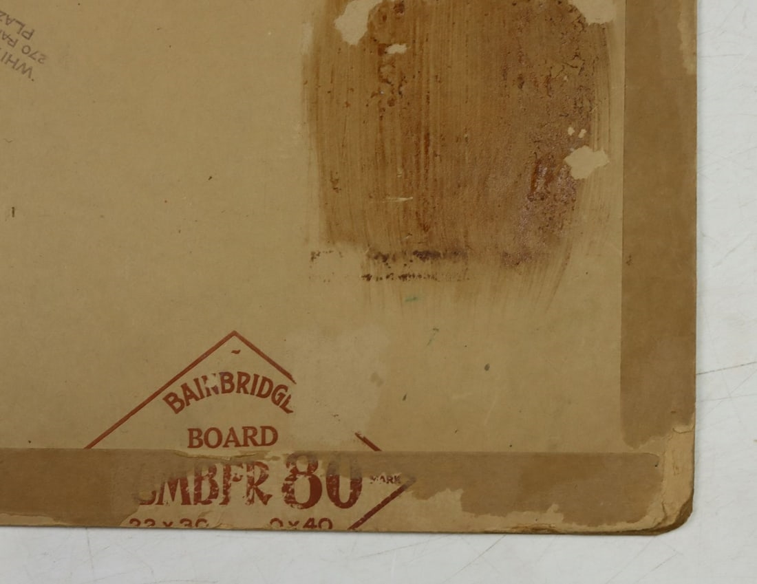 Artwork by Robert Doares, Mountain Lion in Pursuit, Made of oil on board