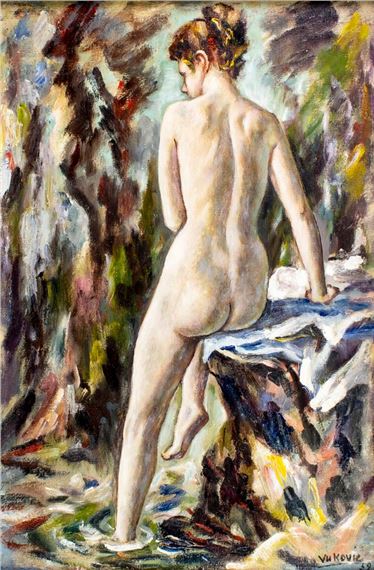 Nude by Marko Vukovic, 1959