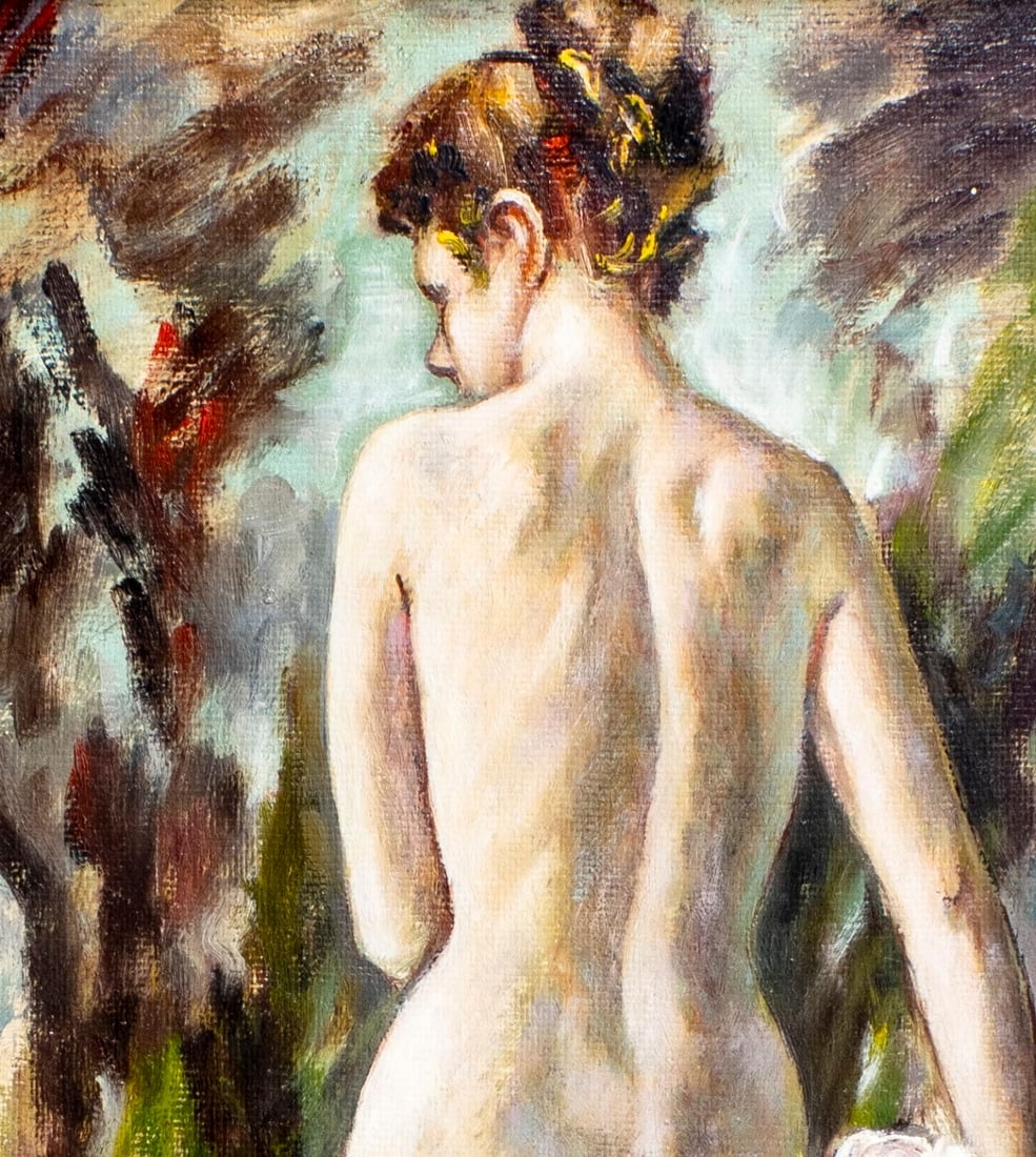 Artwork by Marko Vukovic, Nude, Made of oil on board