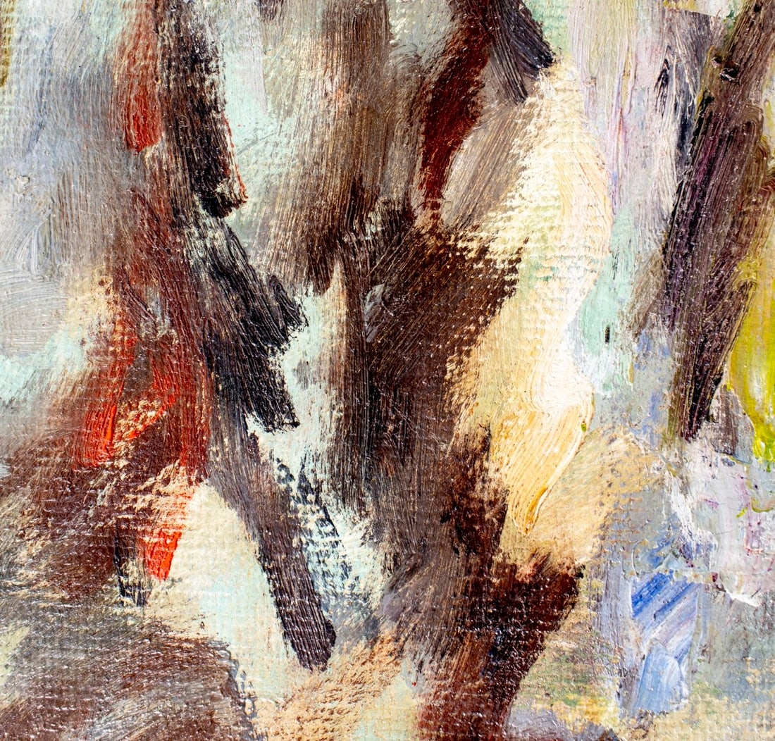 Artwork by Marko Vukovic, Nude, Made of oil on board