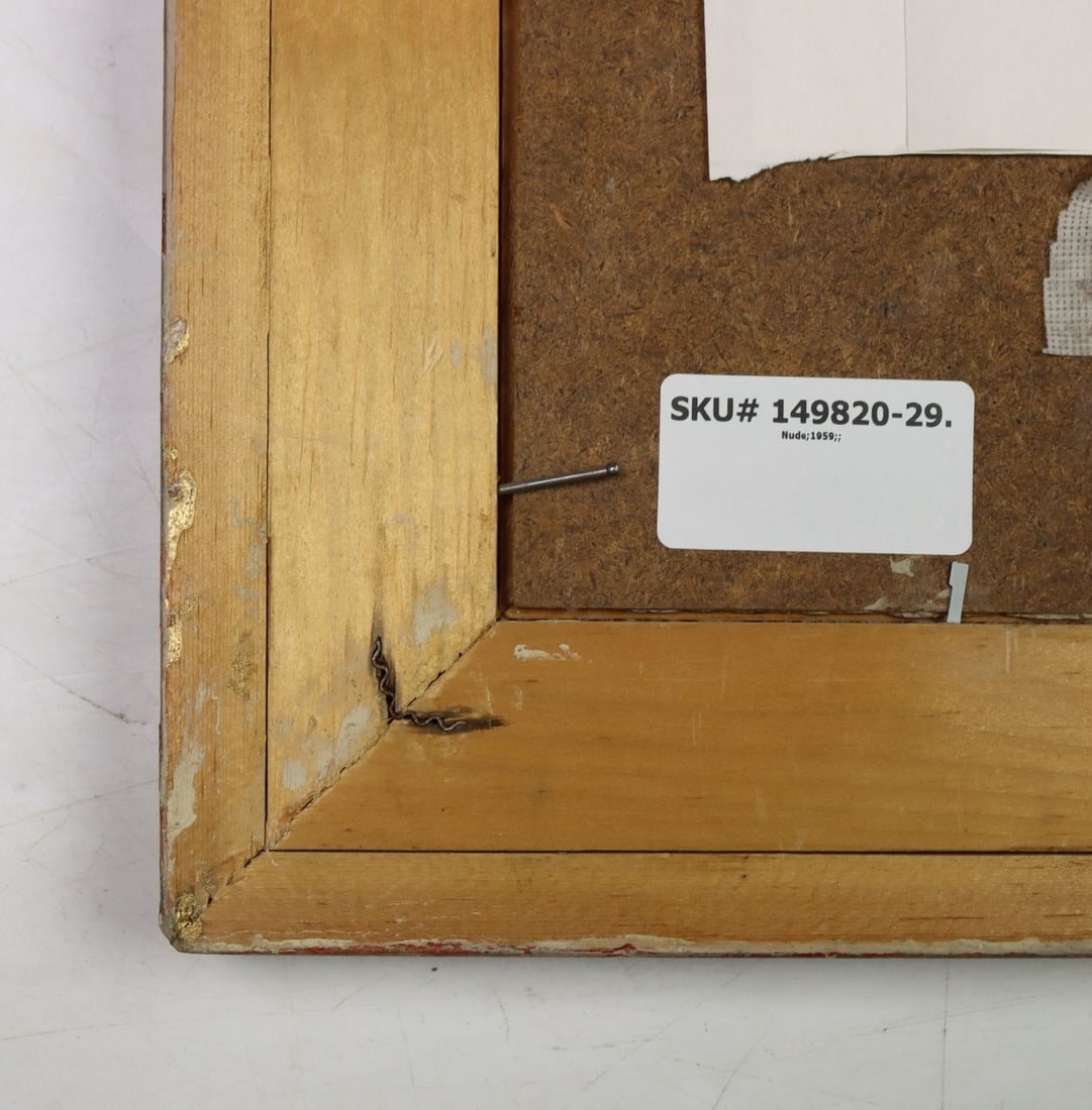 Artwork by Marko Vukovic, Nude, Made of oil on board