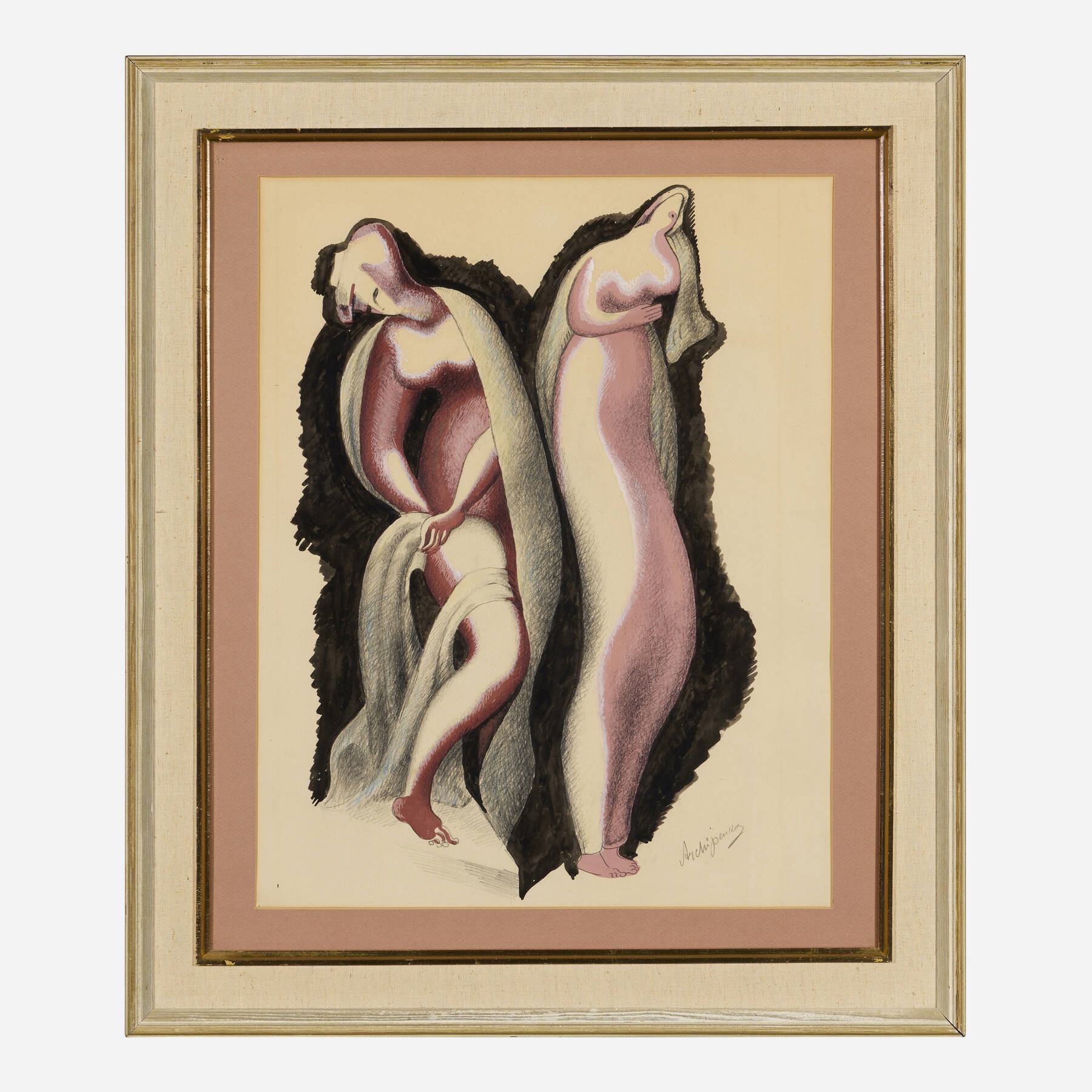 Alexander Archipenko | Untitled (Pink | MutualArt