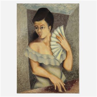 Portrait of the Artist's Wife - Terry C. Saul