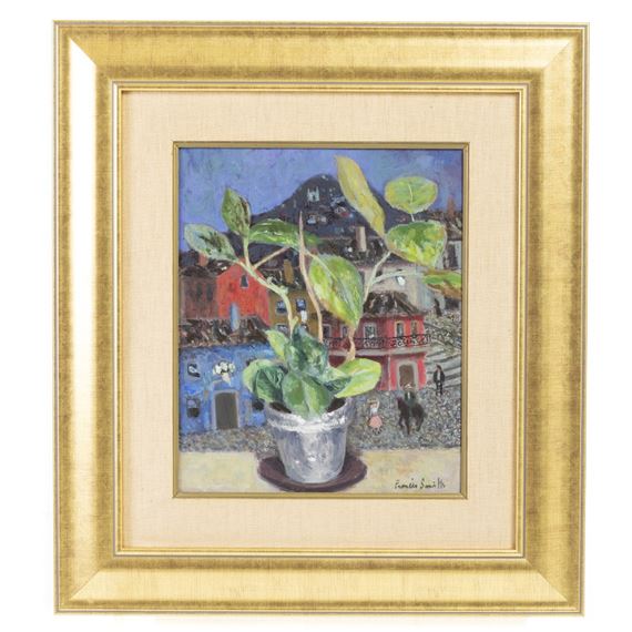 FRANCIS SMITH (1881-1961) - 'Green plants and the Portuguese landscape by Francis Smith