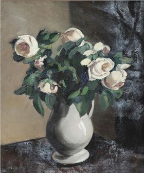 Vase with flowers - Gerda Eickhoff