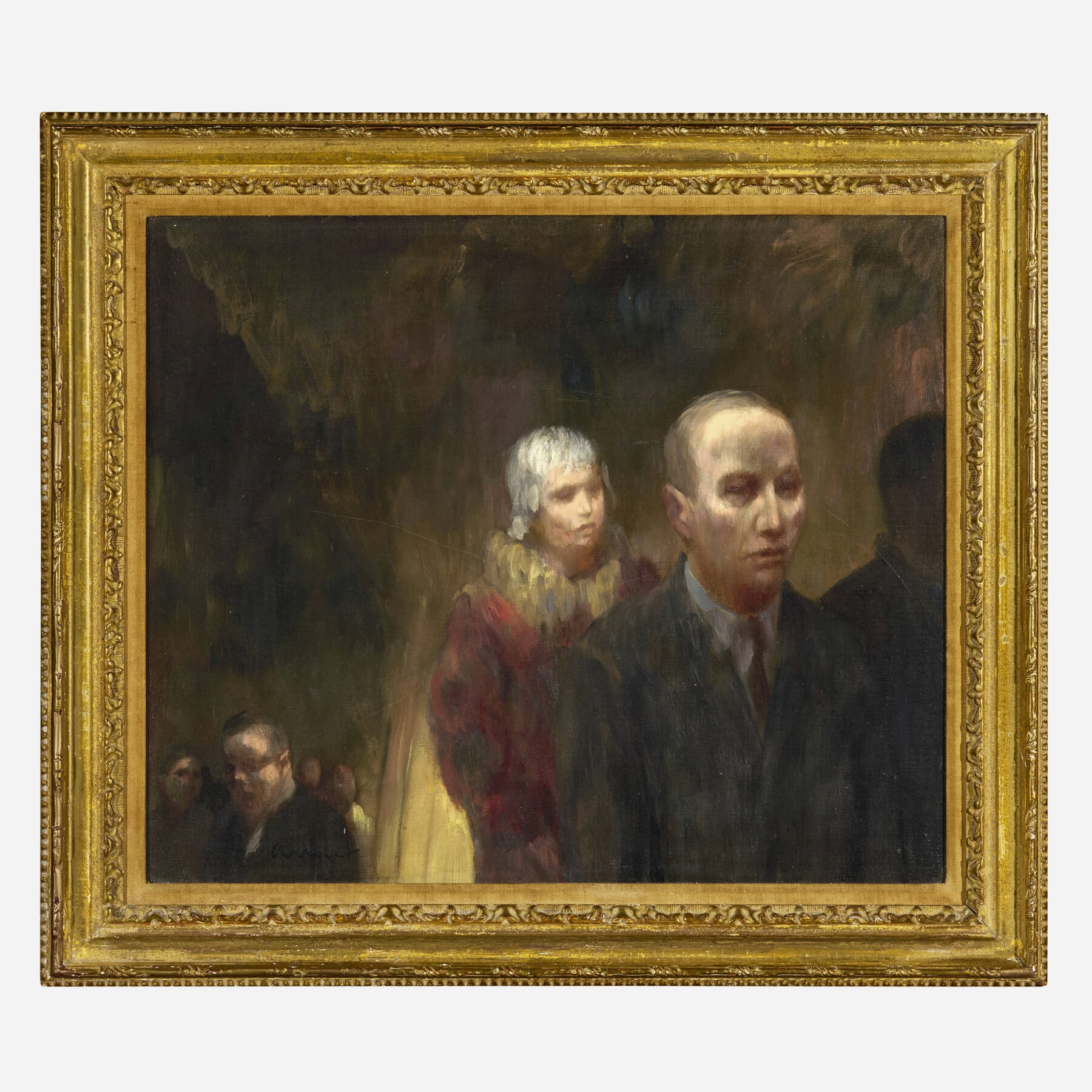 Artwork by Bernard Arnest, After the Concert, Made of oil on canvas