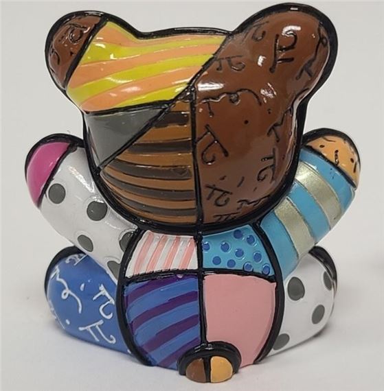Romero Britto | 3 Small 2 Romero Britto Figures incl Royalty | MutualArt