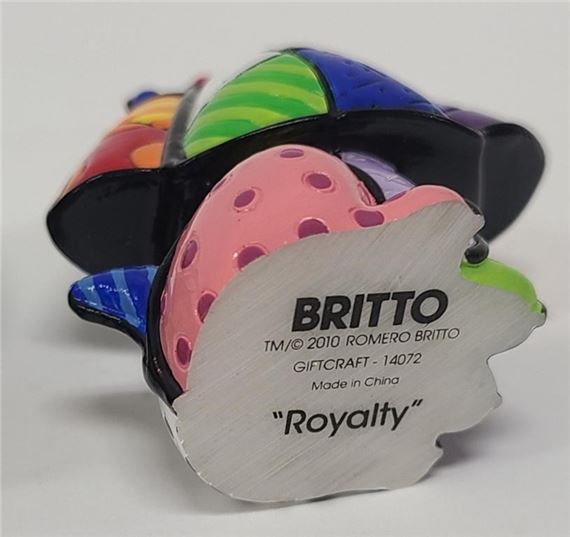 Romero Britto | 3 Small 2 Romero Britto Figures incl Royalty | MutualArt