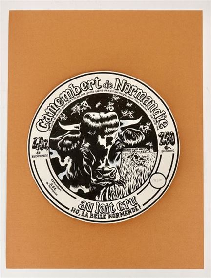 The publication has a different lettering India ink Drawing signed center right 23 x 23 cm by Pascal Mezzo Mesenburg, 1999
