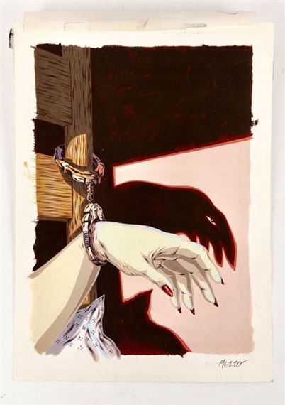 Cover for Stephen King's novel Jessie, published by J'ai Lu in 1995 by Pascal Mezzo Mesenburg, 1995