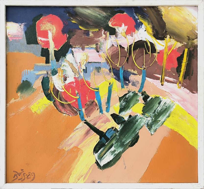 Artwork by Valdis Buss, Talsi Hills, Made of Canvas, oil