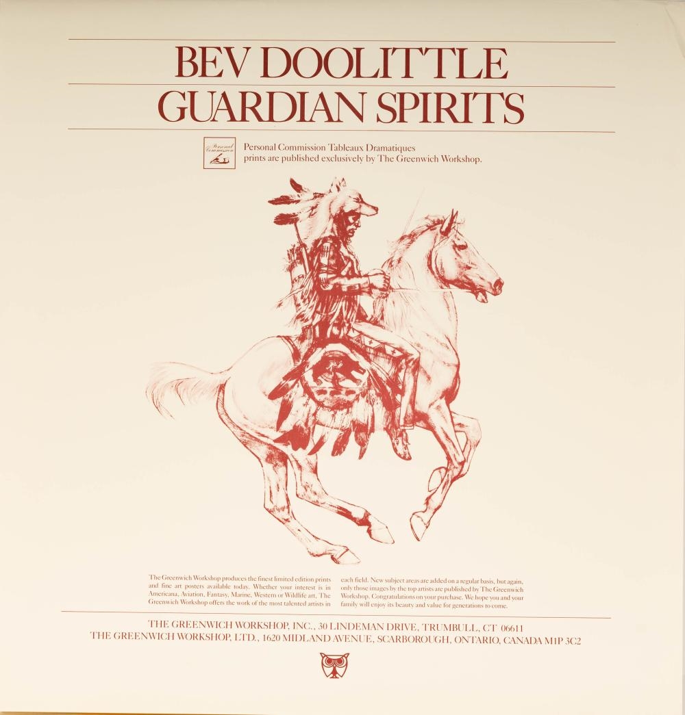 Bev Doolittle | Two Works: Guardian Spirits and Sacred Circle (1987 ...