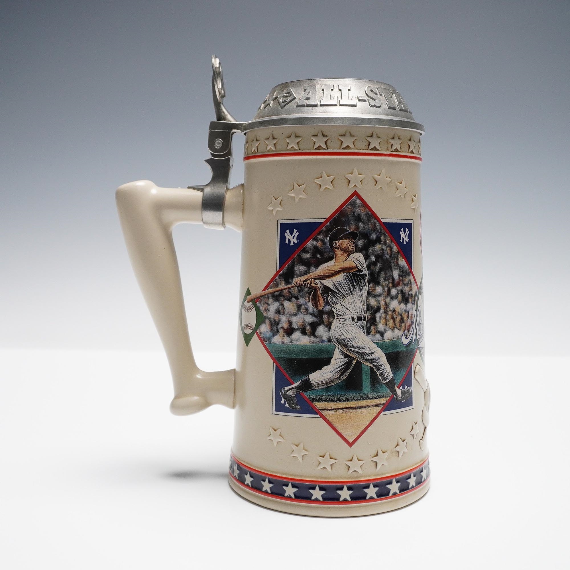Mickey Mantle | Mickey Mantle All-Star Sluggers Limited Edition Stein ...