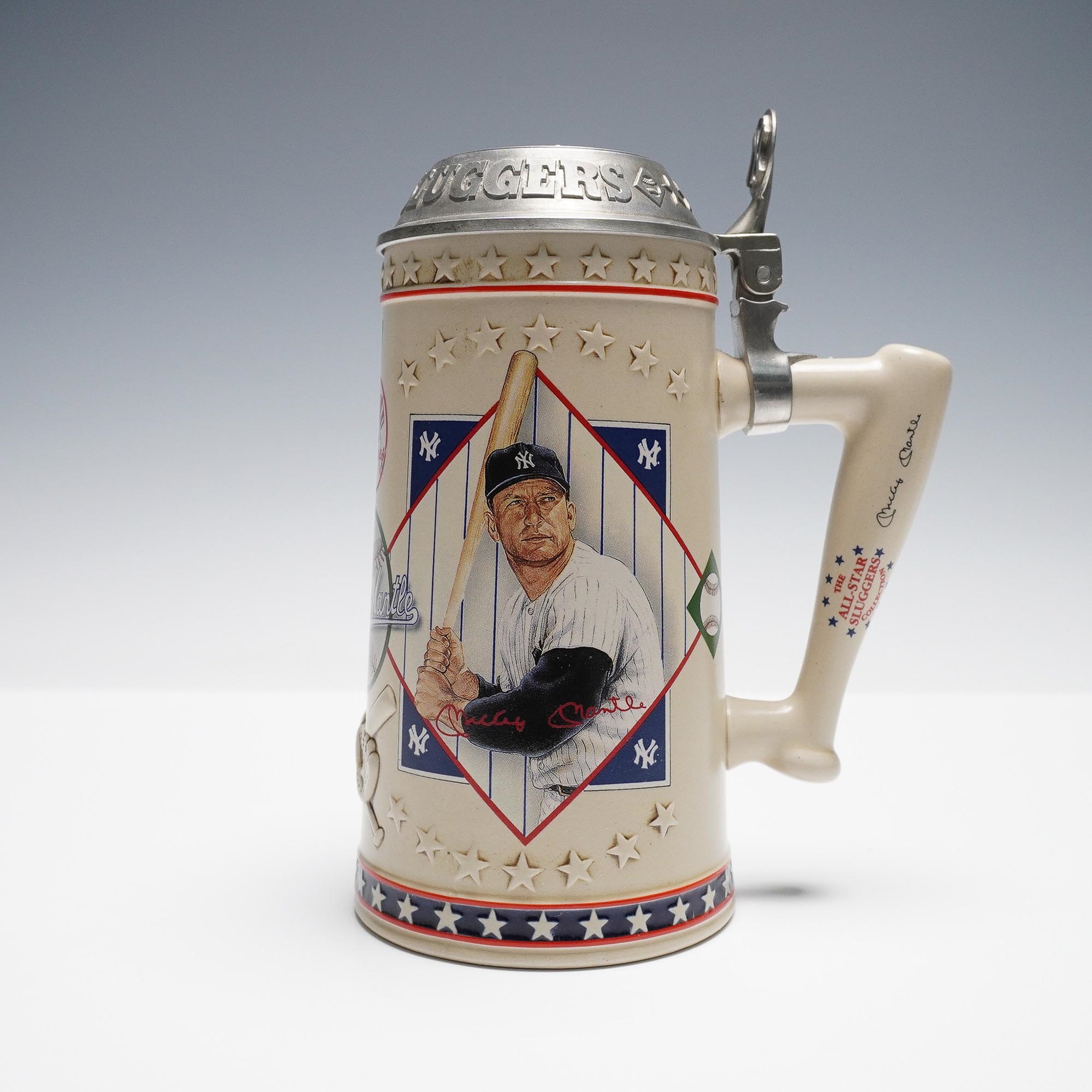 Mickey Mantle | Mickey Mantle All-Star Sluggers Limited Edition Stein ...