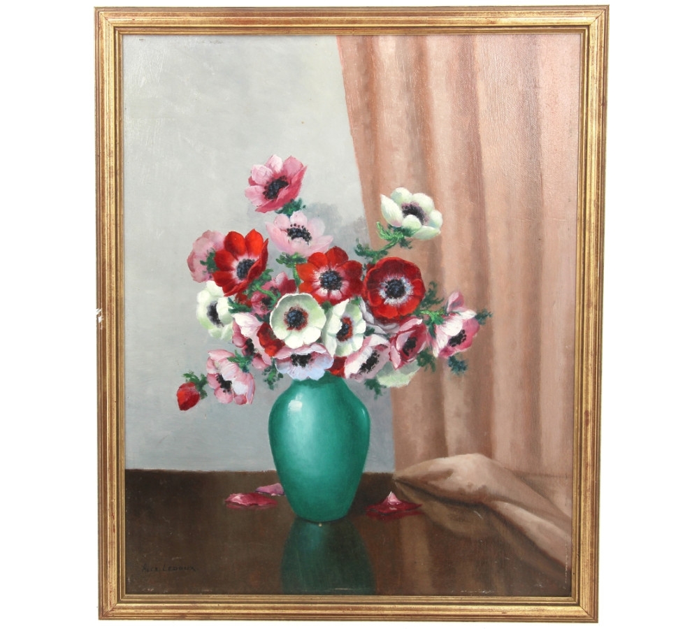 Alex Ledoux | Bouquet d'anémones | MutualArt