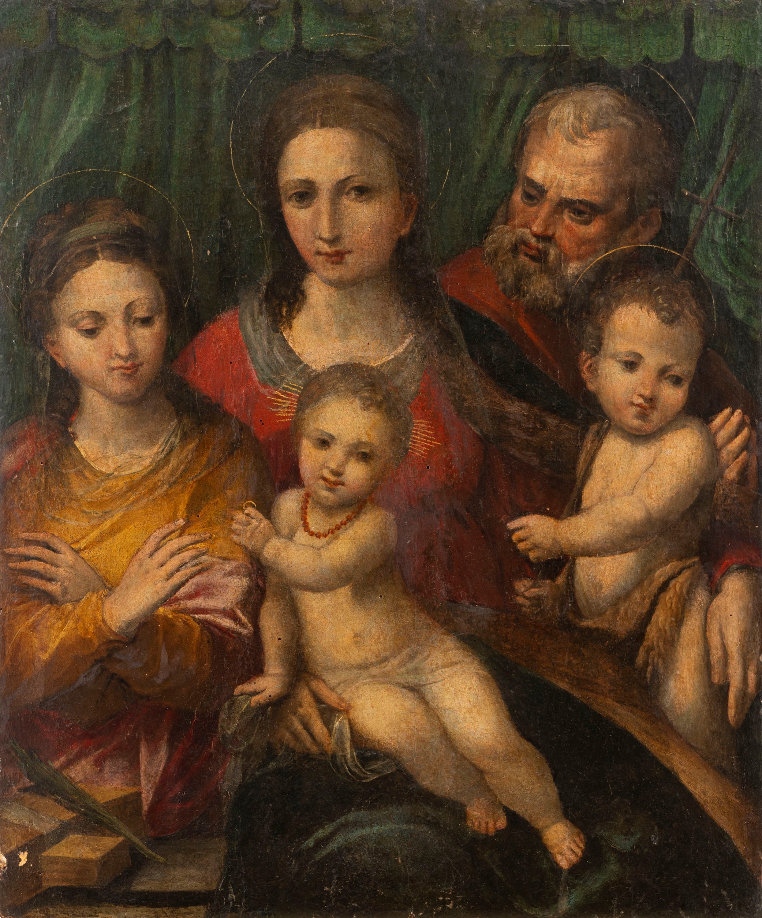 Emilian School, 16th Century | Mystical Marriage of Saint Catherine of ...