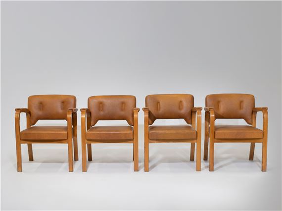 Ensemble de quatre fauteuils mod. 43 – circa 1950 - Maija Heikinheimo