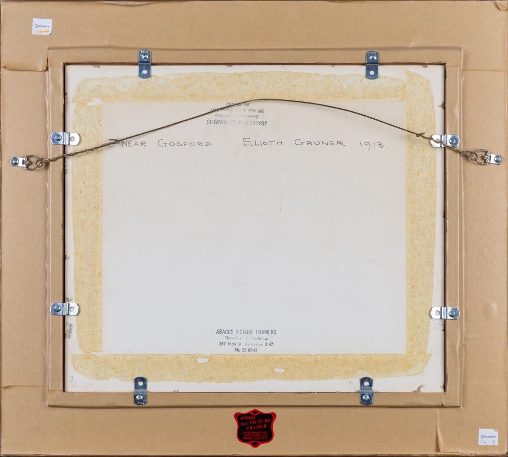 Artwork by Elioth Gruner, The Broken Fence, 1913, Made of oil on canvas on board