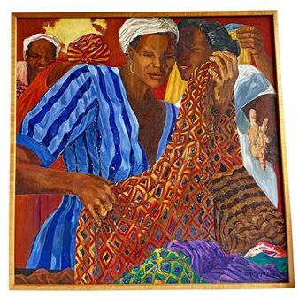 JEAN PIERRE BALLAGNY Oil on Canvas 1990 - Jean-Pierre Ballagny