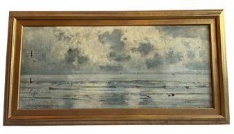 LOUIS MONRO GRIER Coastal Oil Painting - Louis Grier