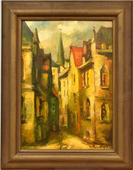 Maza pils street. Old Riga - Andrejs Rozenbergs