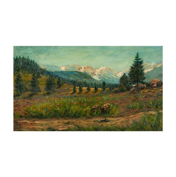 Mountain Landscape - Raphael Lillywhite