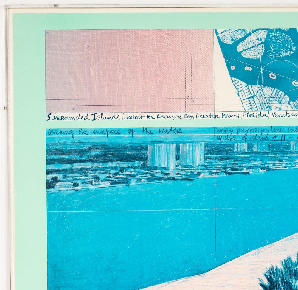 Christo | Surrounded Islands Project Poster | MutualArt