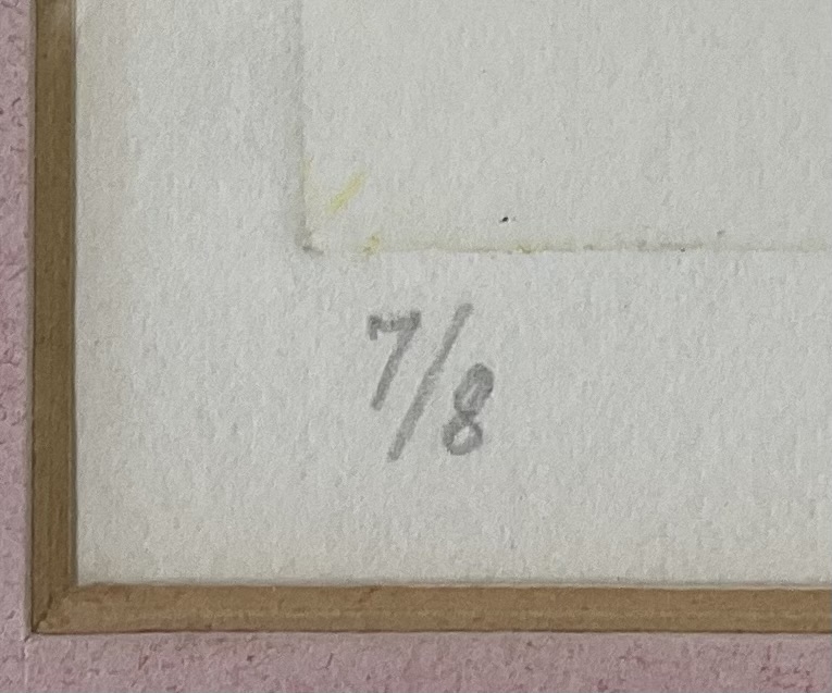 Artwork by Vivienne Kattan, Easy to Ride; Four Times; Untited, Made of etching (2); print