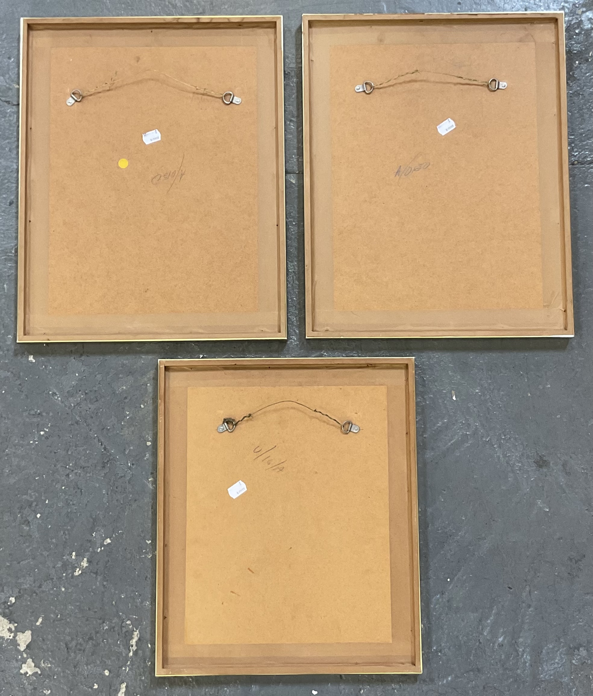 Artwork by Vivienne Kattan, Easy to Ride; Four Times; Untited, Made of etching (2); print