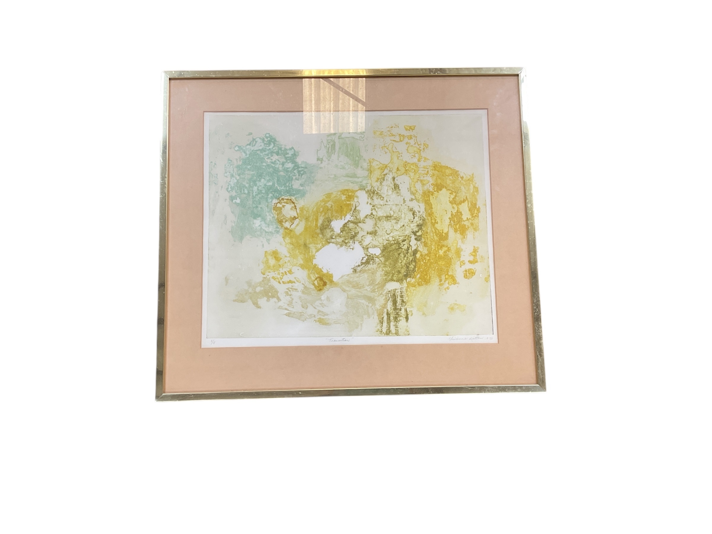 Artwork by Vivienne Kattan, Visions; The Spell; Transition; Entre Nous, Made of woodcut print; etching (2); print