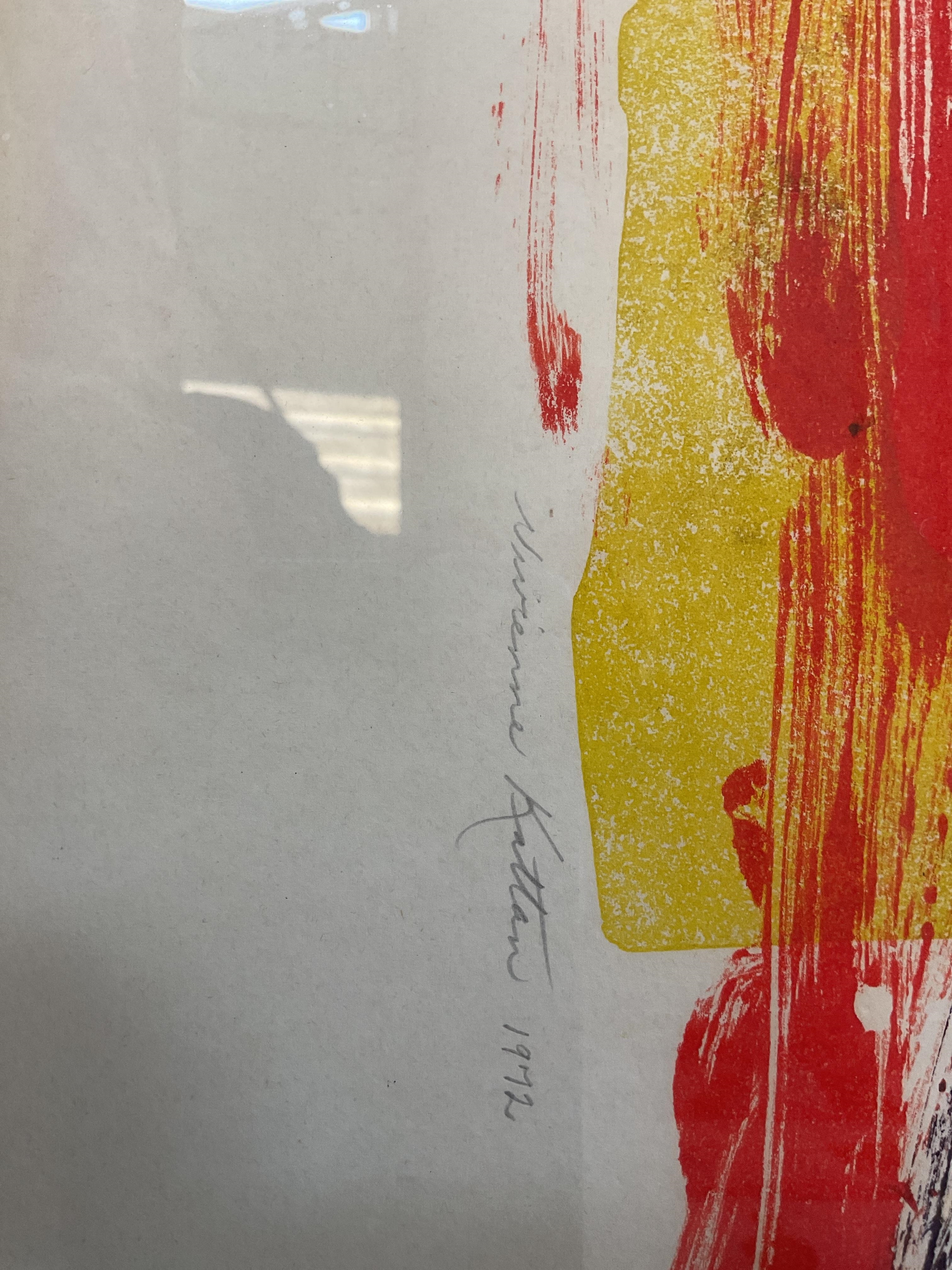 Artwork by Vivienne Kattan, Untitled, Made of monoprint