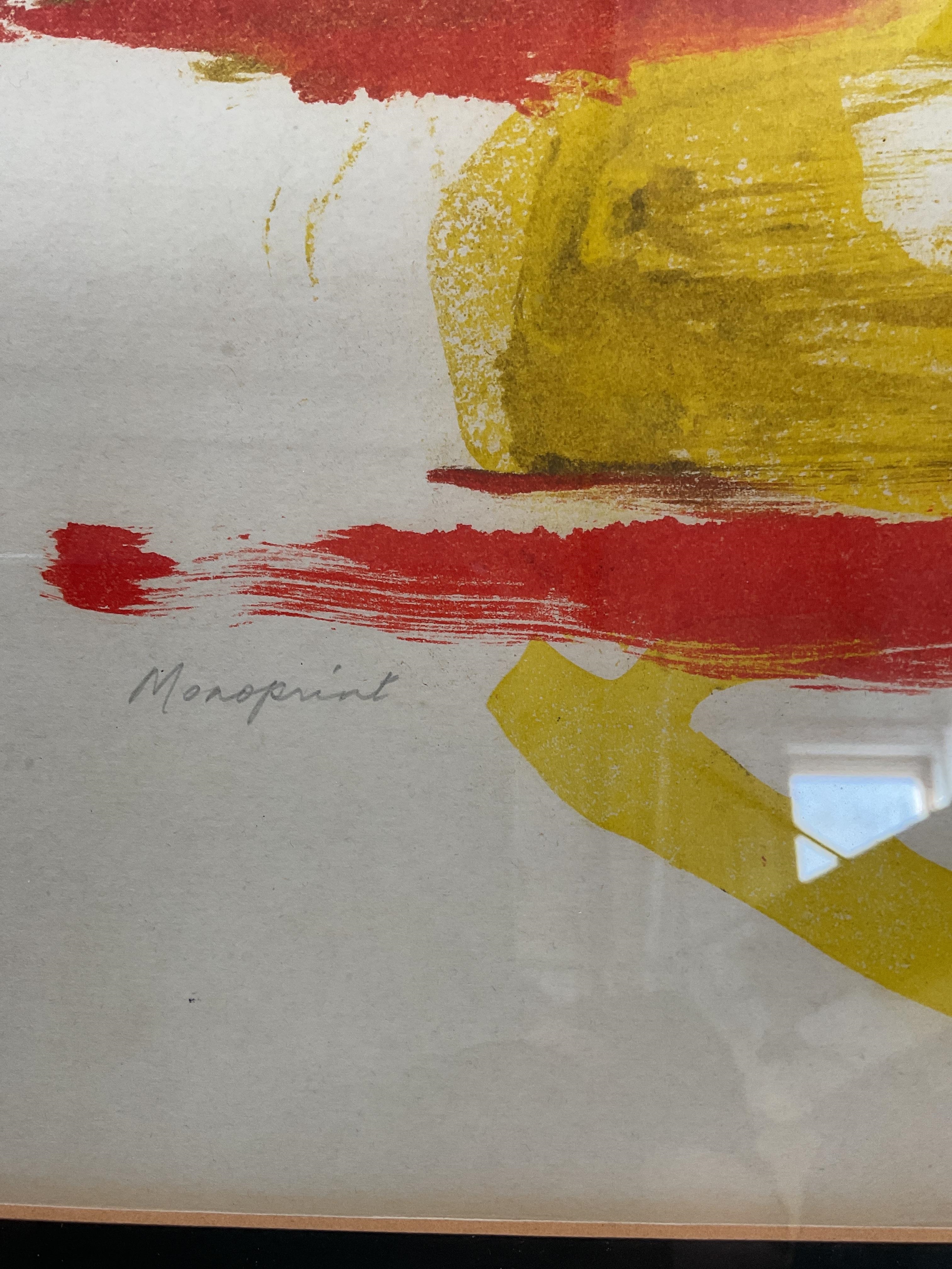 Artwork by Vivienne Kattan, Untitled, Made of monoprint