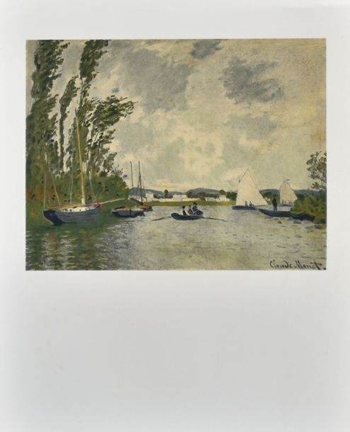 Claude Monet | The little arm of the Seine at Argenteuil condition for ...