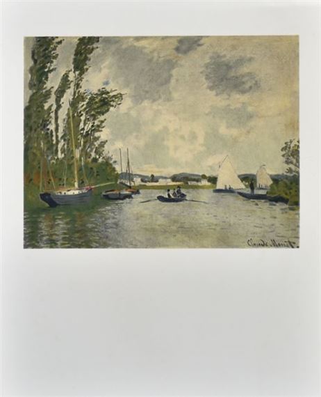 Claude Monet | The little arm of the Seine at Argenteuil condition for ...